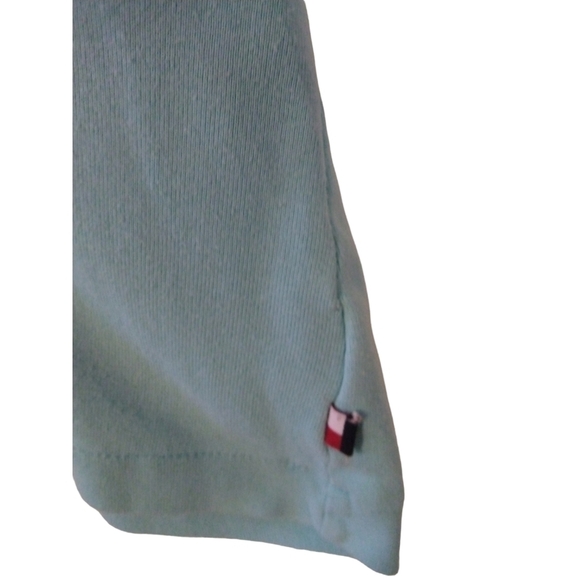 Tommy Hilfiger Sleepwear Light Blue Stripped Back Panel Comfortable Tank Sz. M - Picture 2 of 6